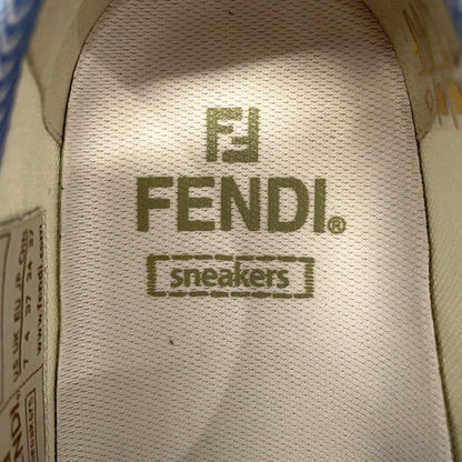 Fendi Sneakers Domino Denim Shoes 37 — view 6