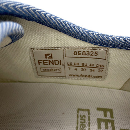 Fendi Sneakers Domino Denim Shoes 37 — view 8