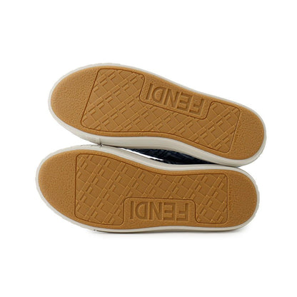Fendi Sneakers Domino Denim Shoes 37 — view 4