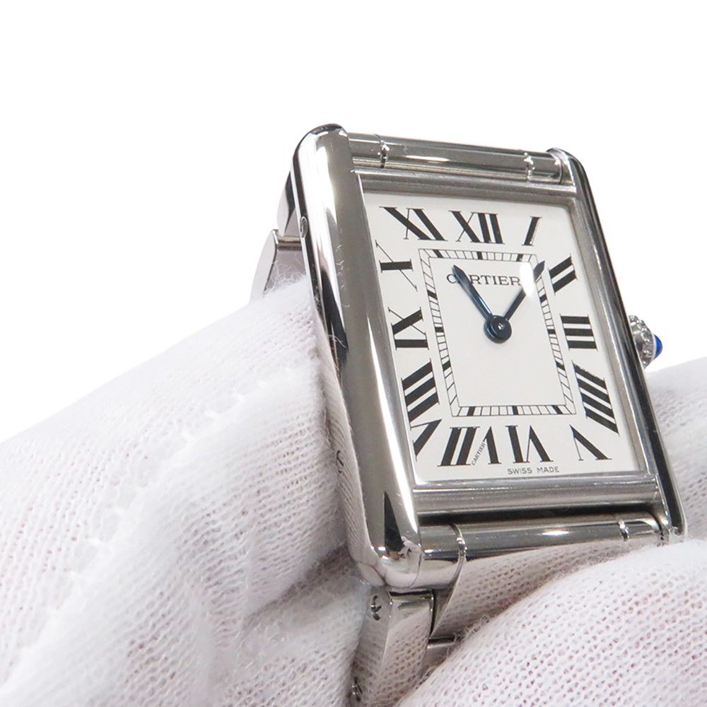Cartier Tank Must LM Watch Silver Dial — view 4