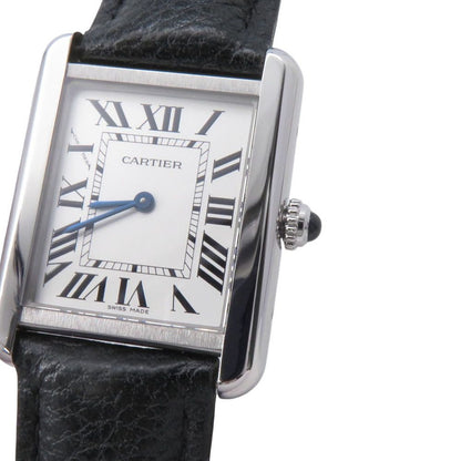 Cartier Tank Solo SM Watch Silver Dial Quartz — view 4