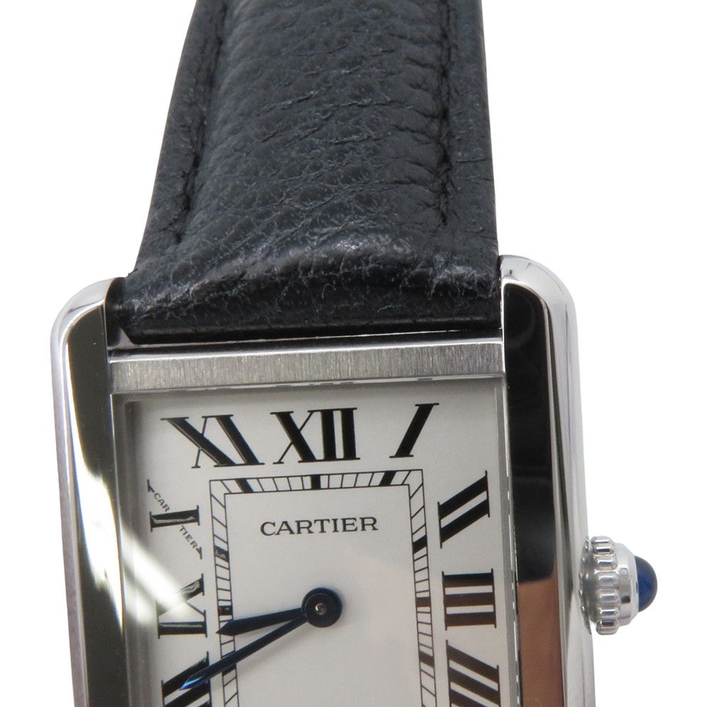 Cartier Tank Solo SM Watch Silver Dial Quartz — view 5