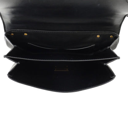 Bottega Veneta Shoulder Bag Mount Envelope Leather Black — view 7