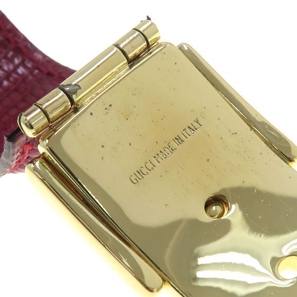 Gucci Leather Bracelet Gold — view 8