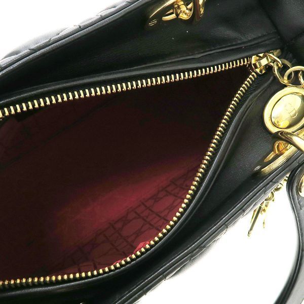 Dior Lady Bag Handbag Black — view 2
