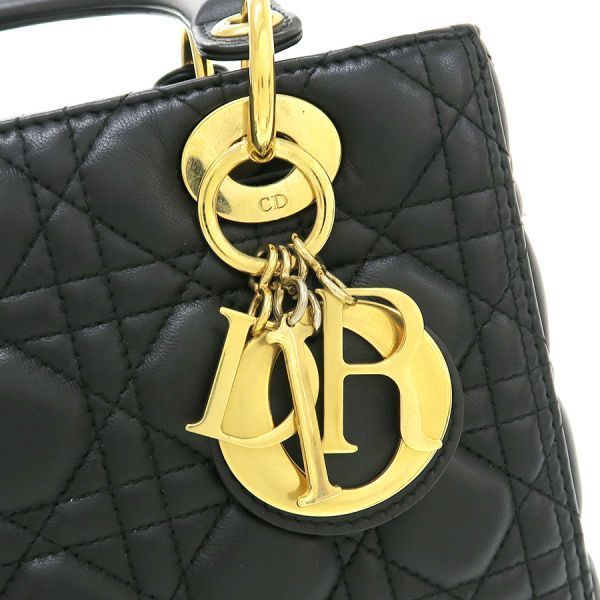 Dior Lady Bag Handbag Black — view 5