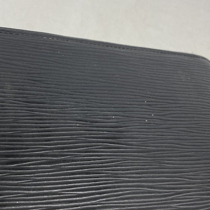 Louis Vuitton Wallet Epi Zippy Organizer Noir — view 7