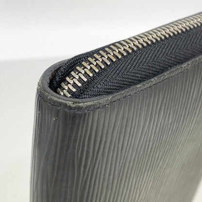 Louis Vuitton Wallet Epi Zippy Organizer Noir — view 5