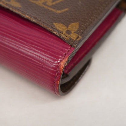 Louis Vuitton Trifold Wallet Monogram Epi Portefeuille — view 5