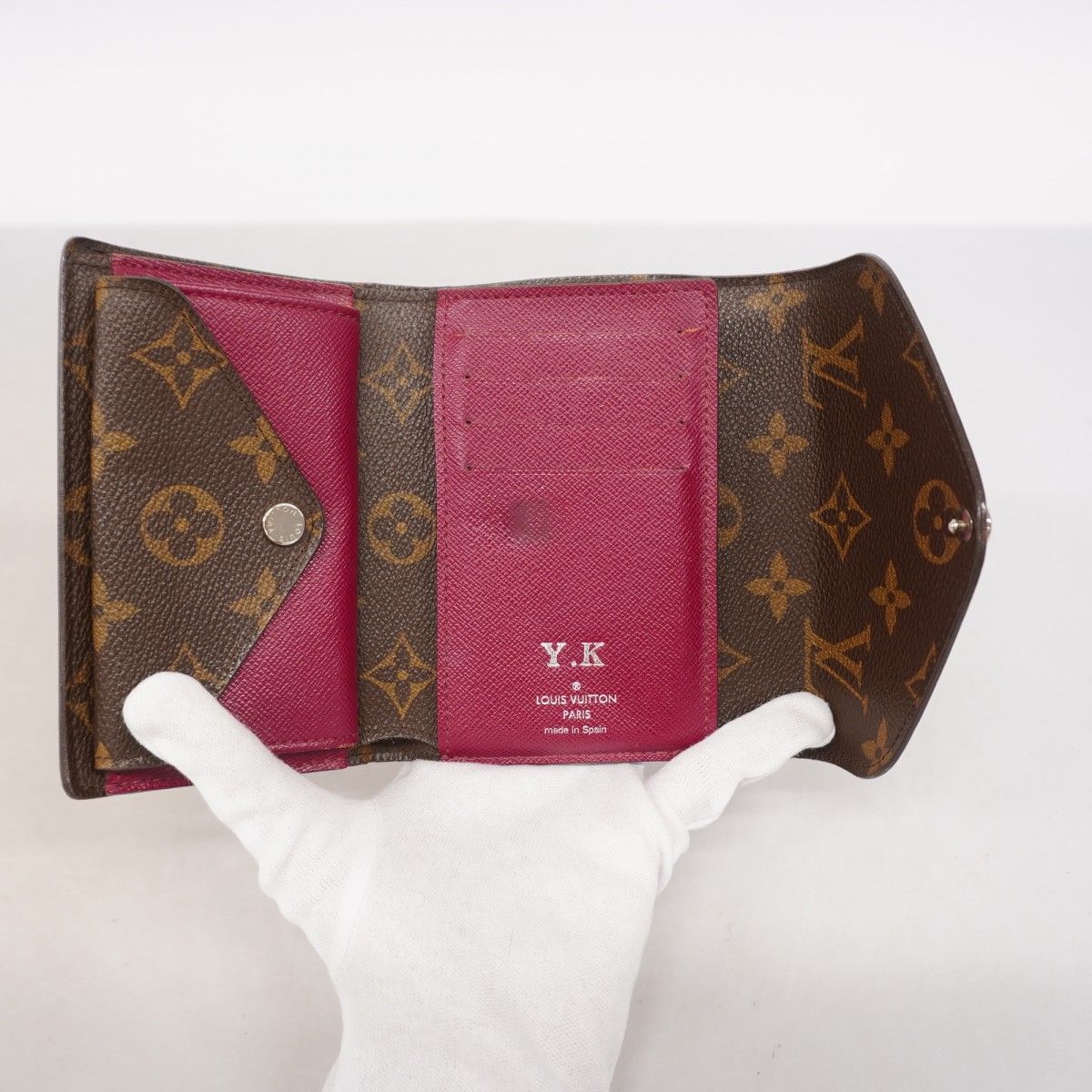 Louis Vuitton Trifold Wallet Monogram Epi Portefeuille — view 3