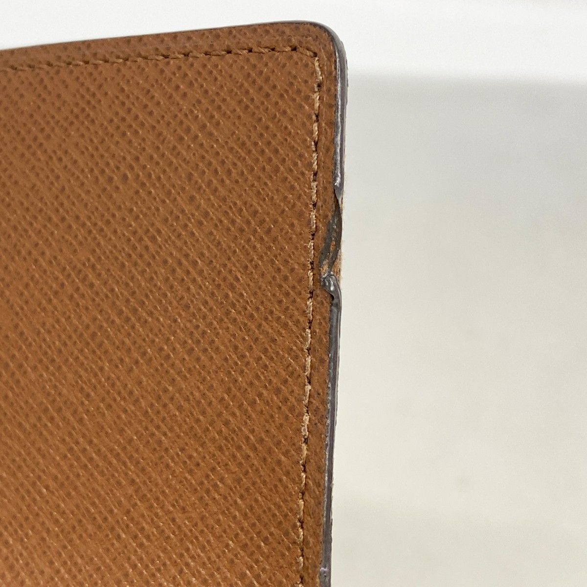 Louis Vuitton Trifold Wallet Monogram Porte Tresor Loue Tuy Papier Brown — view 7
