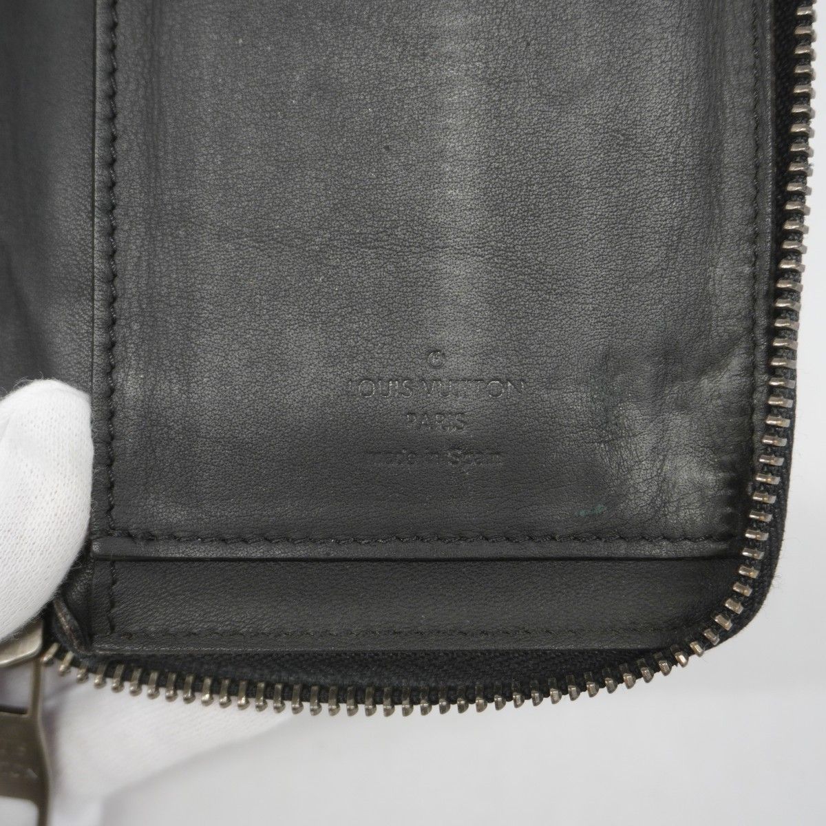 Louis Vuitton Wallet Damier Infini Zippy Vertical Onyx — view 4