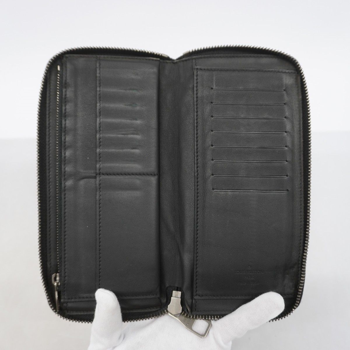 Louis Vuitton Wallet Damier Infini Zippy Vertical Onyx — view 3