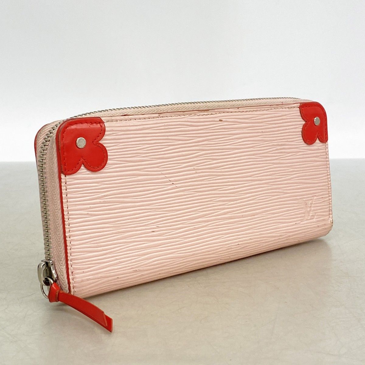 Louis Vuitton Wallet Epi Portefeuille Clemence Rose Velours — view 2