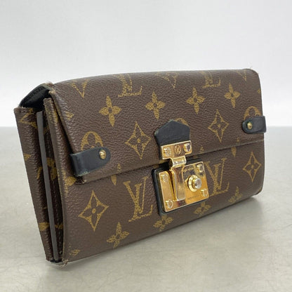 Louis Vuitton Wallet Monogram Macassar Portefeuille Toblerone Brown — view 2