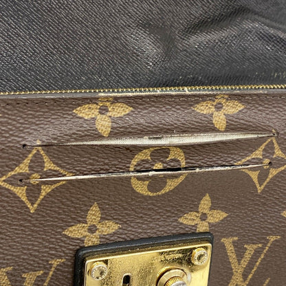 Louis Vuitton Wallet Monogram Macassar Portefeuille Toblerone Brown — view 7