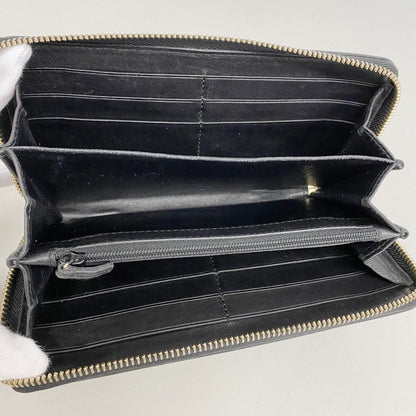 Gucci Wallet Guccissima Interlocking Leather Black Gold — view 3