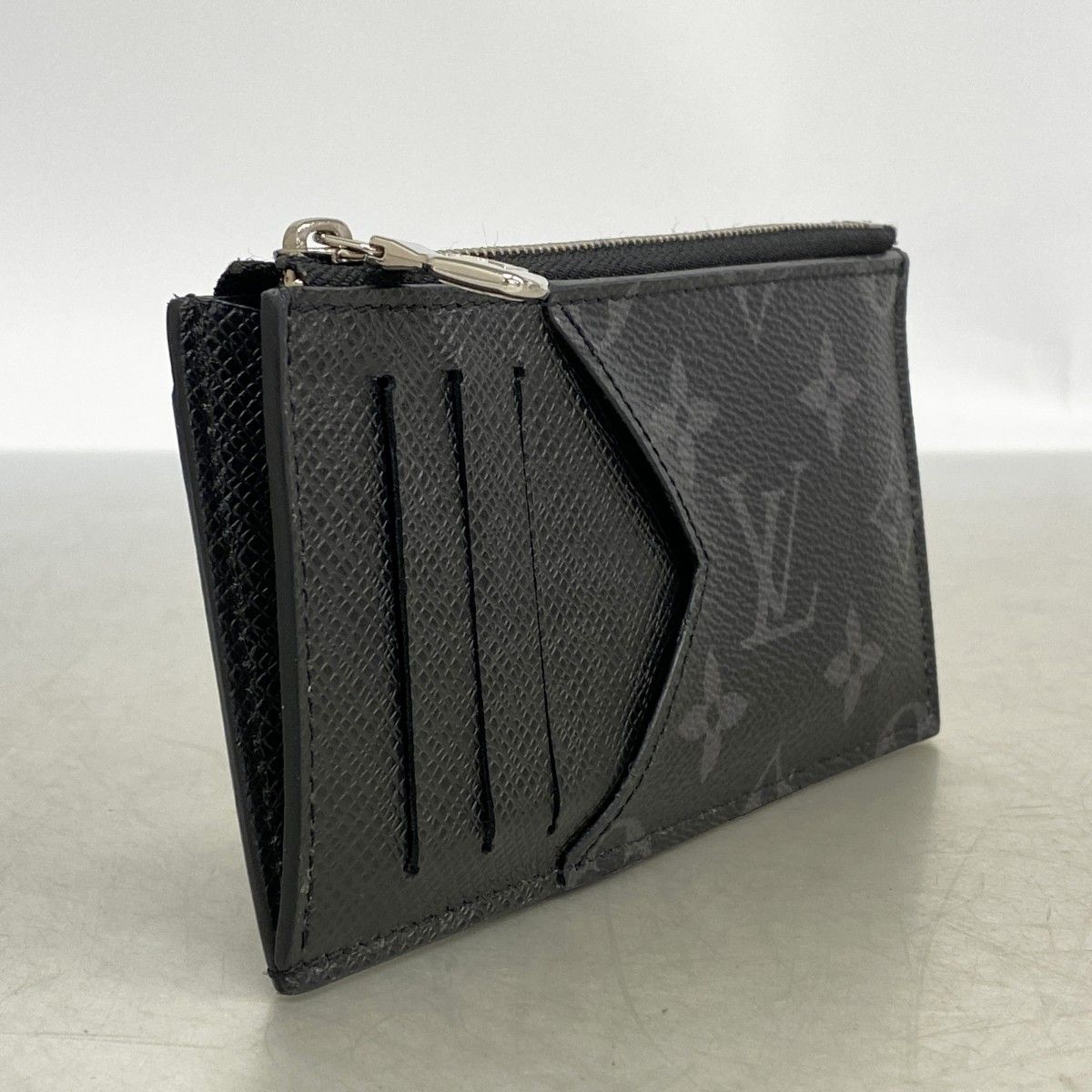 Louis Vuitton Coin Case Taigarama Card Holder Black — view 2