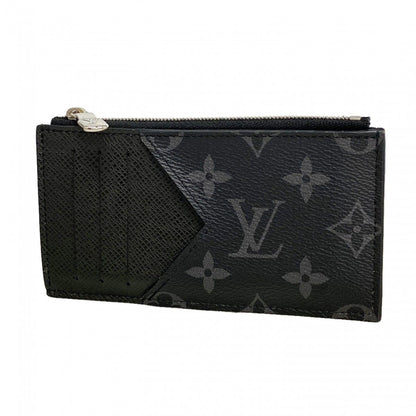 Louis Vuitton Coin Case Taigarama Card Holder Black