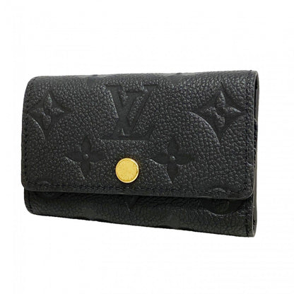 Louis Vuitton Key Case Monogram Empreinte Multicles 6 Noir Key Holder