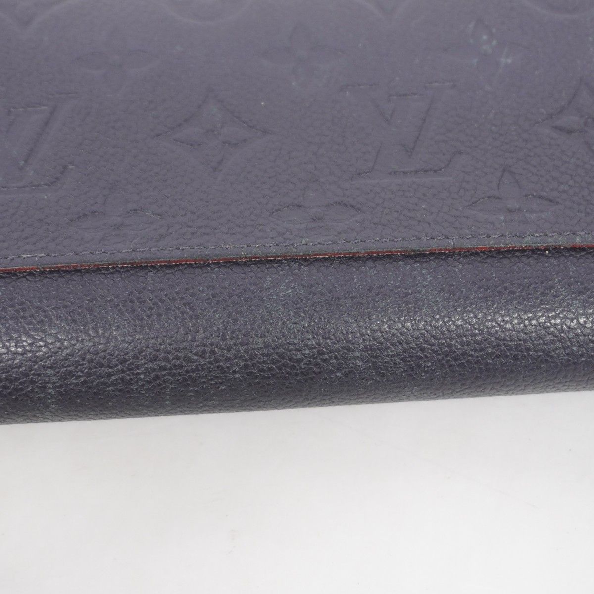 Louis Vuitton Wallet Monogram Empreinte Portefeuille Sarah Marine — view 6