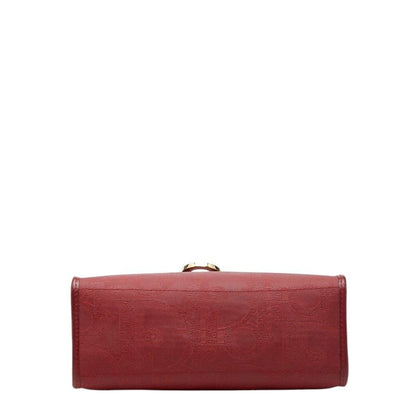 Dior Trotter 2-Way Shoulder Bag Red Leather — view 3
