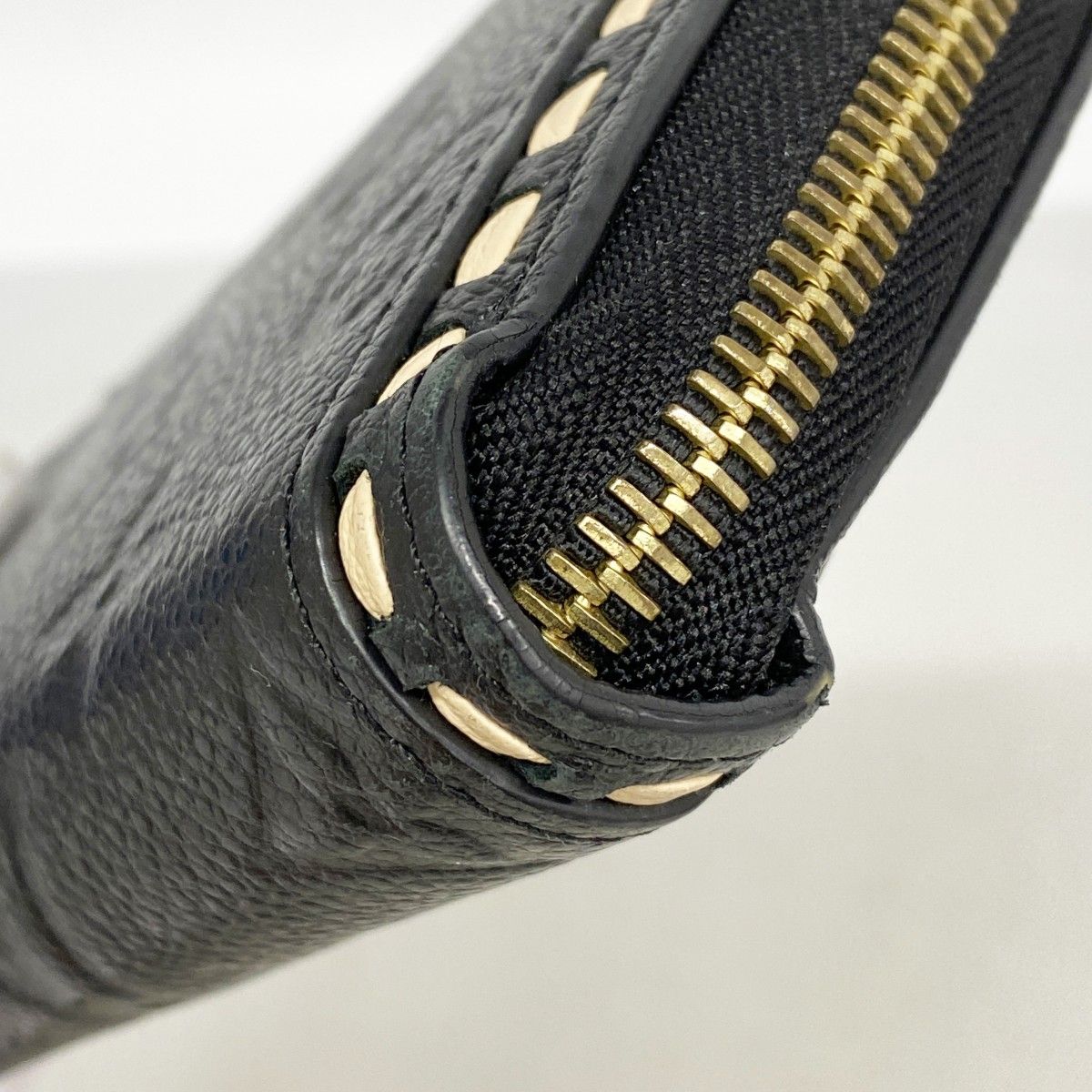 Louis Vuitton Wallet Monogram Empreinte Zippy Noir — view 5