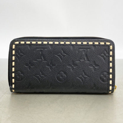 Louis Vuitton Wallet Monogram Empreinte Zippy Noir — view 8