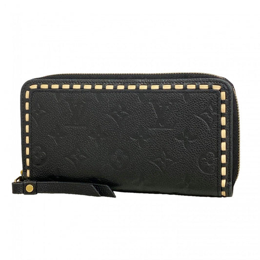 Louis Vuitton Wallet Monogram Empreinte Zippy Noir