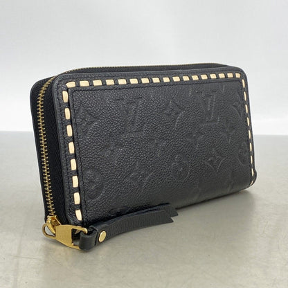 Louis Vuitton Wallet Monogram Empreinte Zippy Noir — view 2