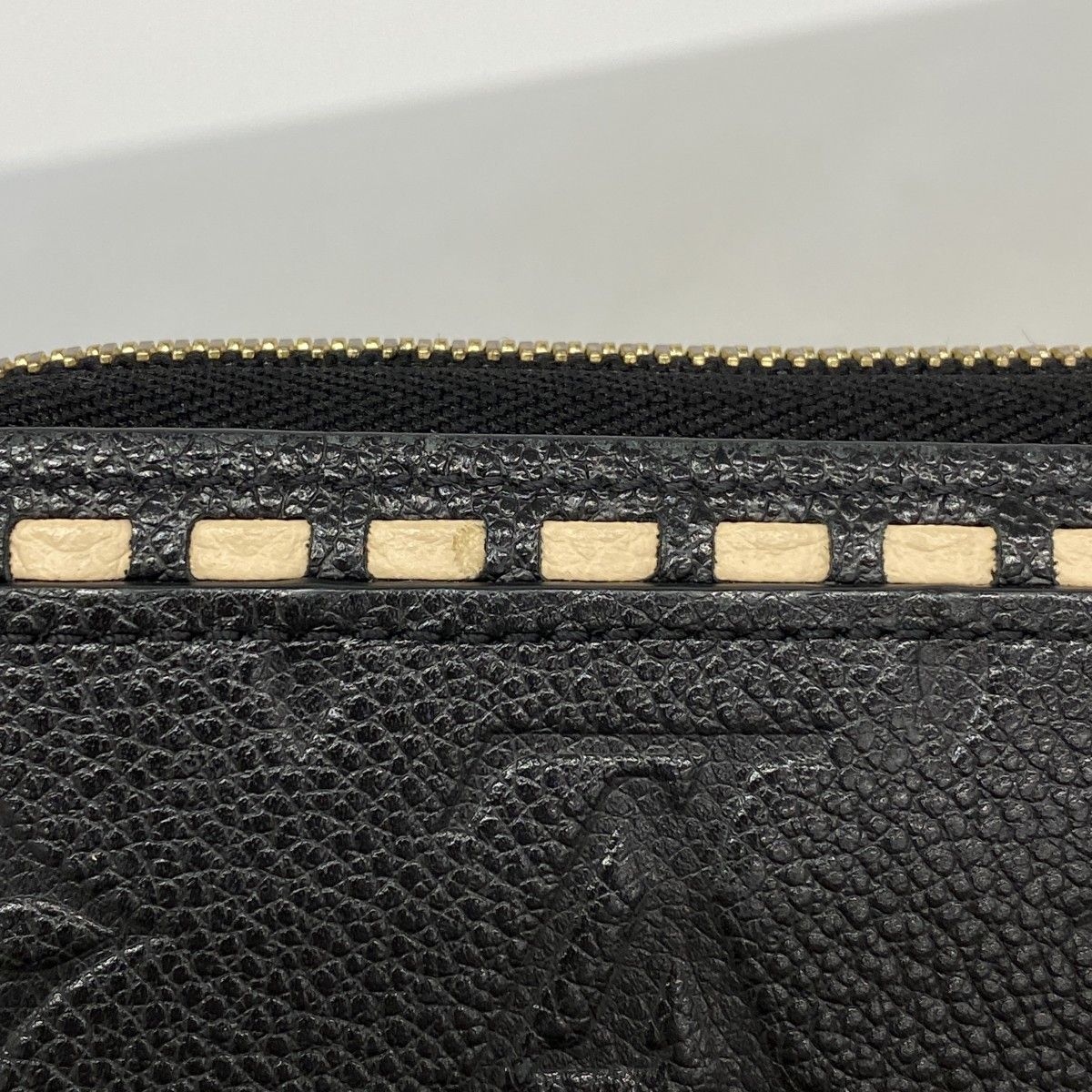 Louis Vuitton Wallet Monogram Empreinte Zippy Noir — view 6