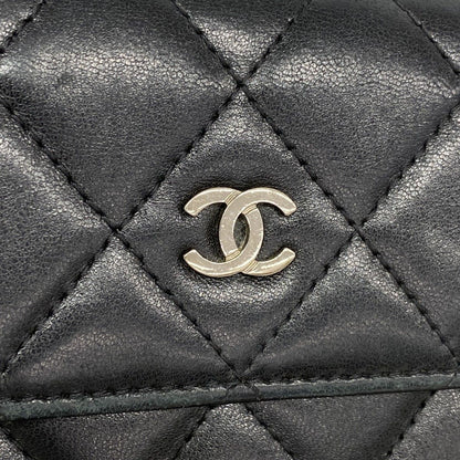 Louis Vuitton Wallet Matelasse Lambskin Black Silver — view 7