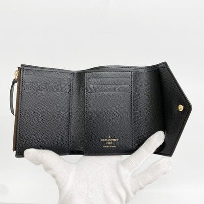 Louis Vuitton Trifold Wallet Monogram Reverse Portefeuille Victorine Brown — view 3