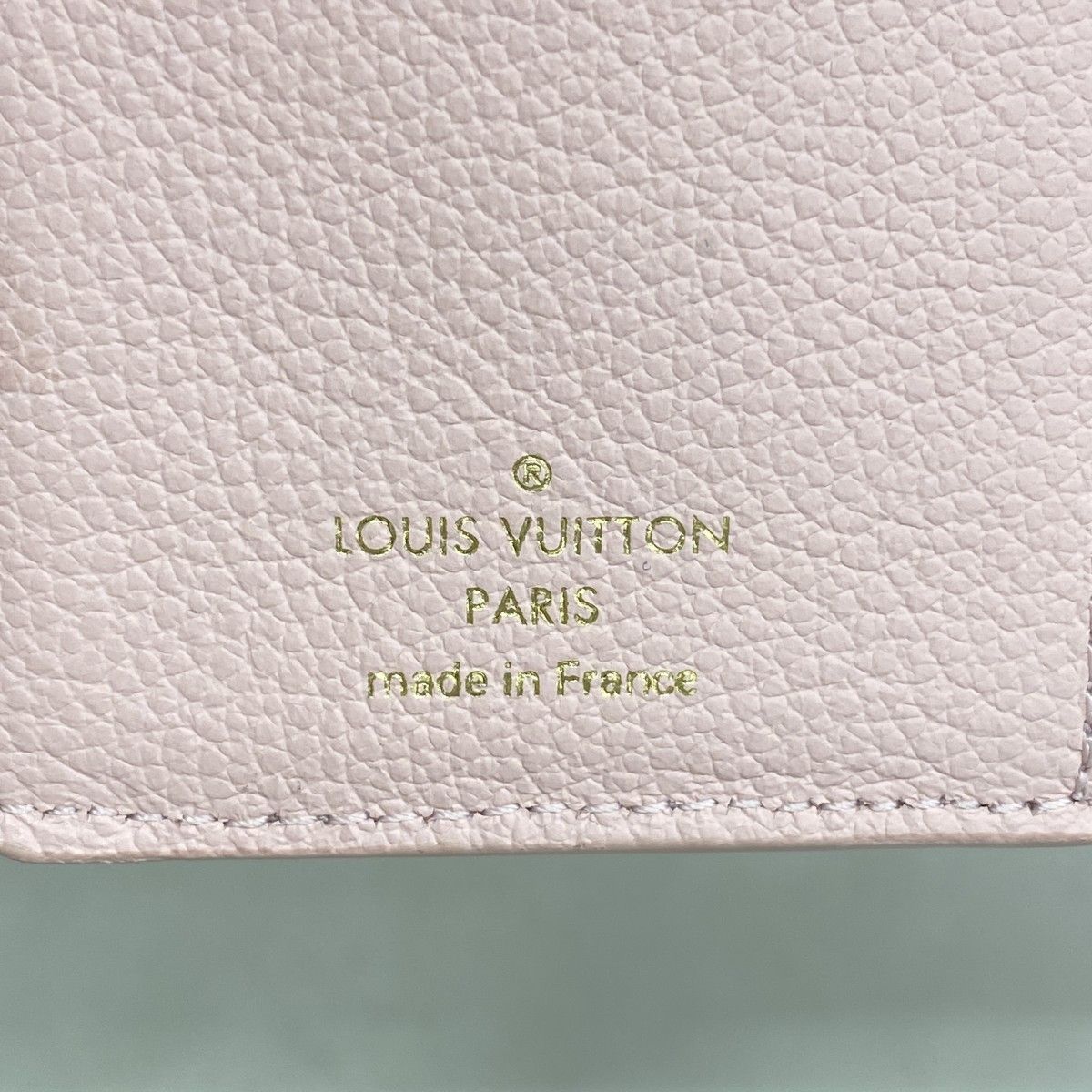 Louis Vuitton Wallet Monogram Empreinte Broderie Portefeuille Clair Pink — view 4