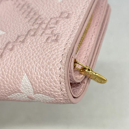 Louis Vuitton Wallet Monogram Empreinte Broderie Portefeuille Clair Pink — view 6