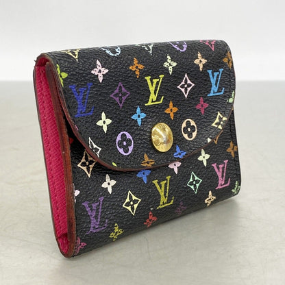 Louis Vuitton Card Case Monogram Multicolor Envelope Business Holder Noir — view 2