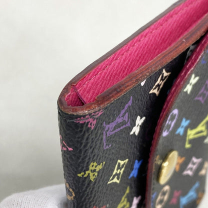 Louis Vuitton Card Case Monogram Multicolor Envelope Business Holder Noir — view 7