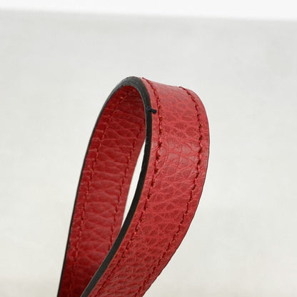 Gucci Shoulder Wallet Interlocking Leather Red Gold — view 7
