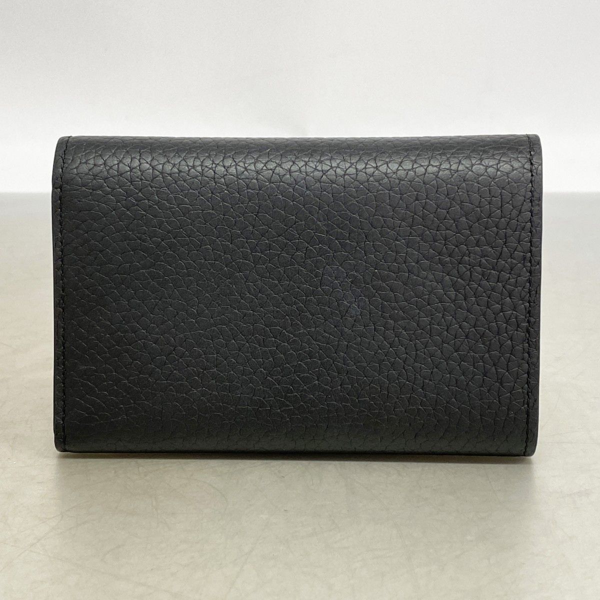 Louis Vuitton Wallet Taurillon Portefeuille Capucines Compact Noir — view 8
