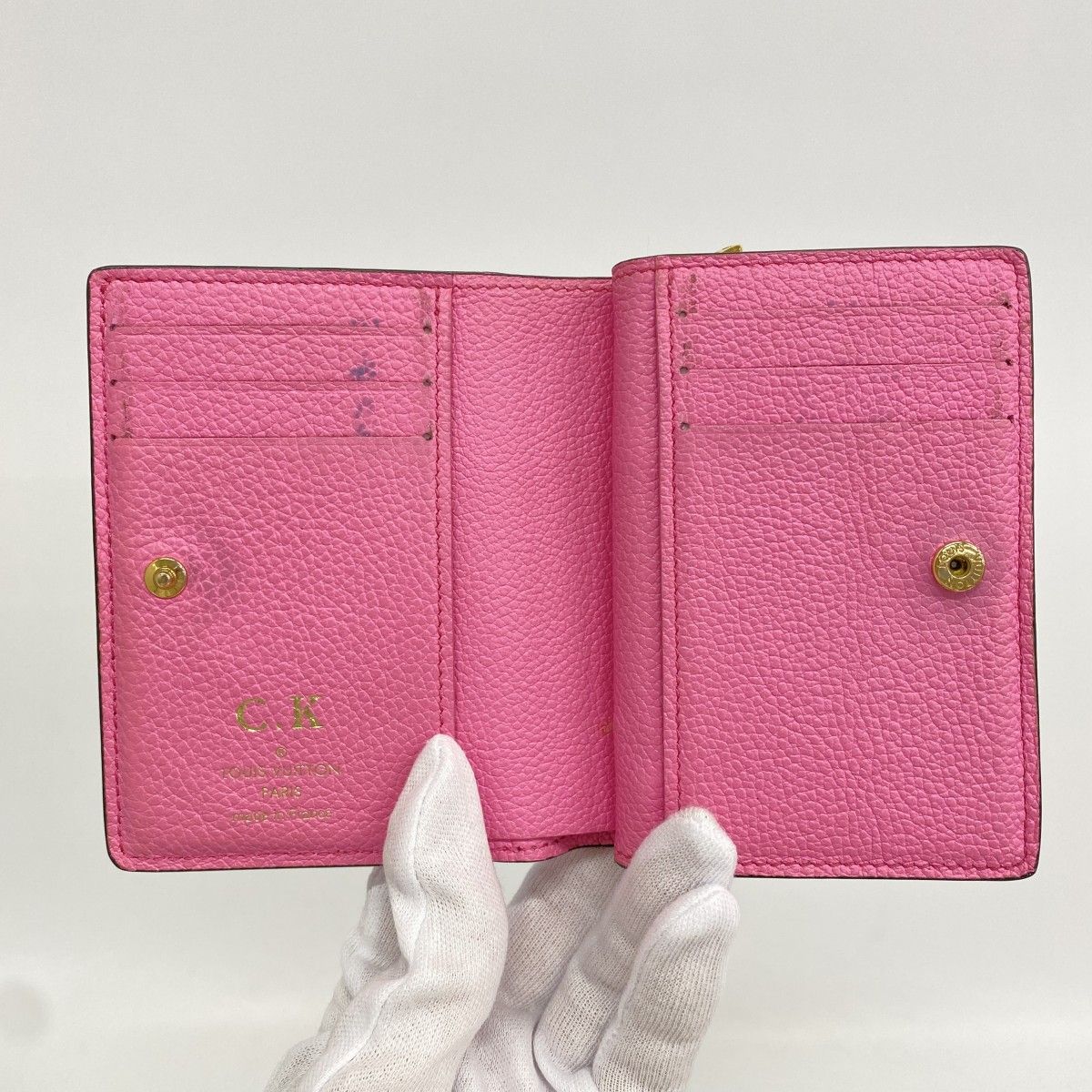 Louis Vuitton Wallet Monogram Empreinte Portefeuille Clair Pink — view 3
