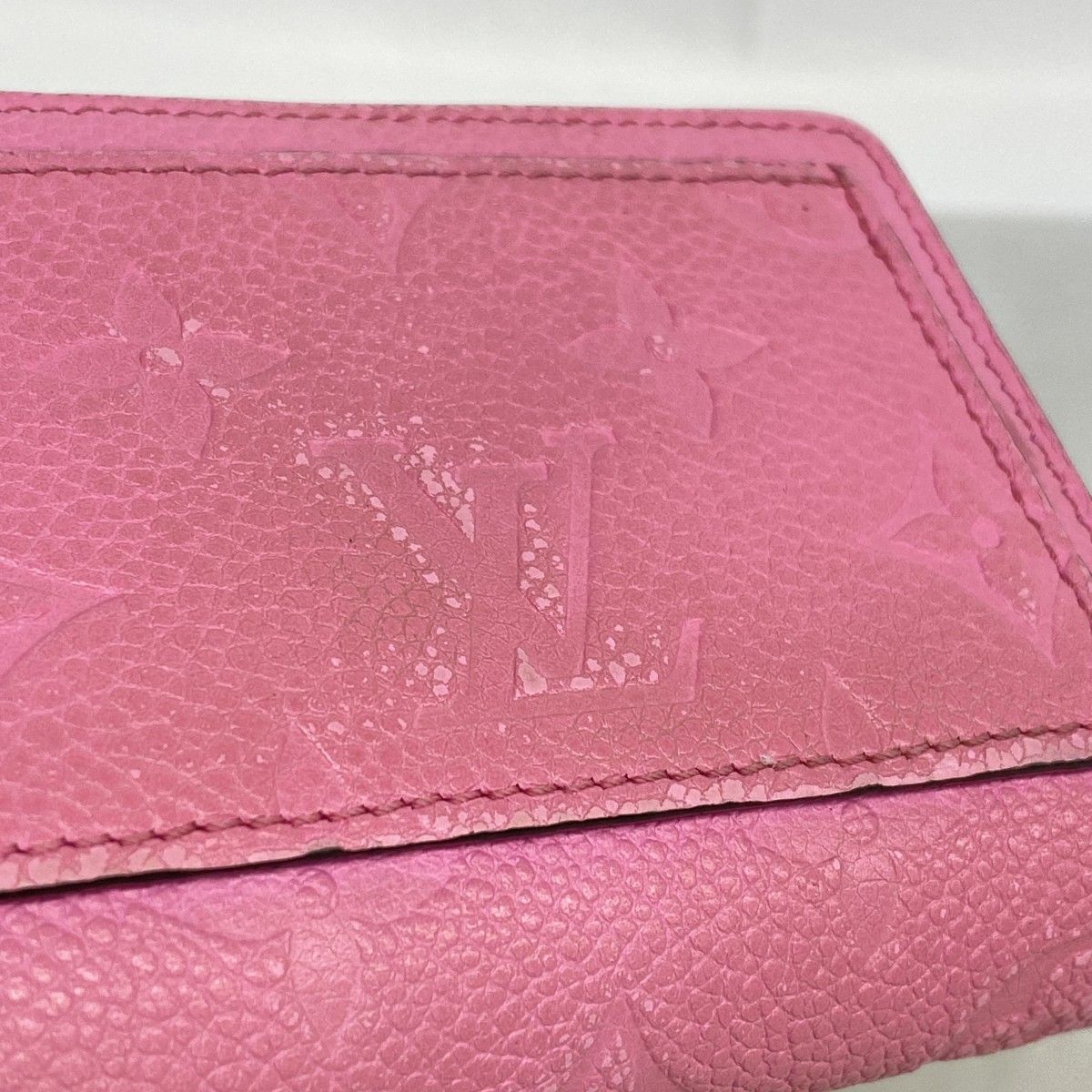 Louis Vuitton Wallet Monogram Empreinte Portefeuille Clair Pink — view 8