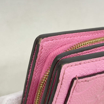Louis Vuitton Wallet Monogram Empreinte Portefeuille Clair Pink — view 6