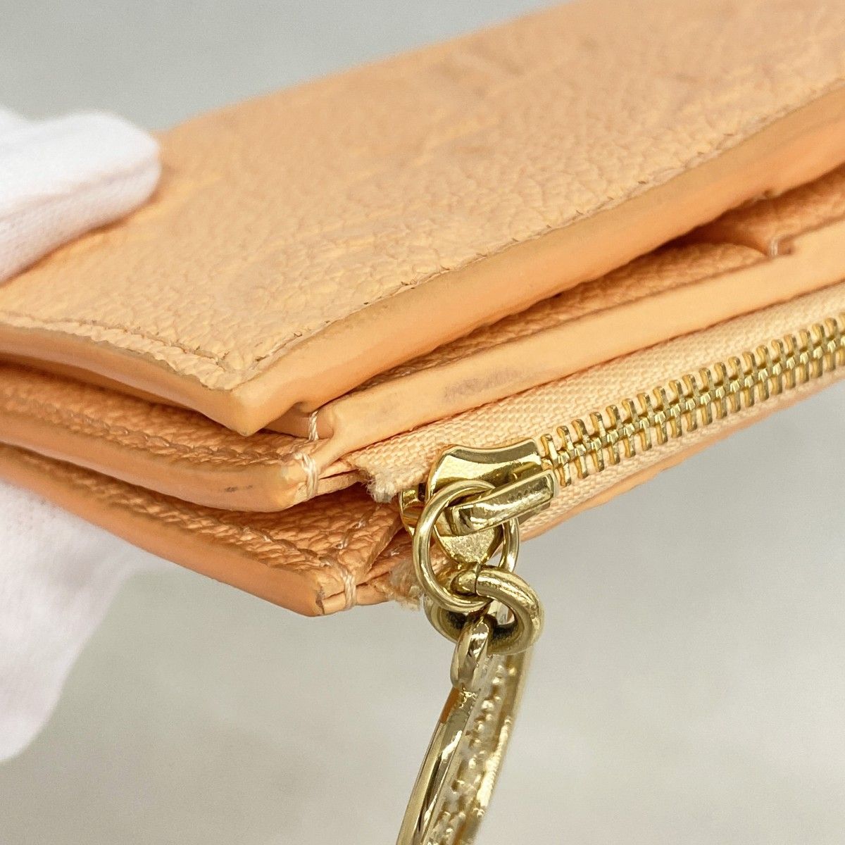 Louis Vuitton Wallet Monogram Empreinte Portefeuille Lisa Peach — view 6