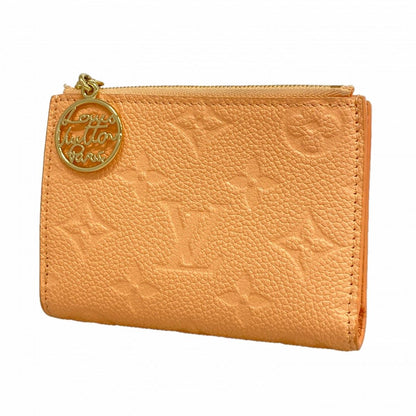 Louis Vuitton Wallet Monogram Empreinte Portefeuille Lisa Peach