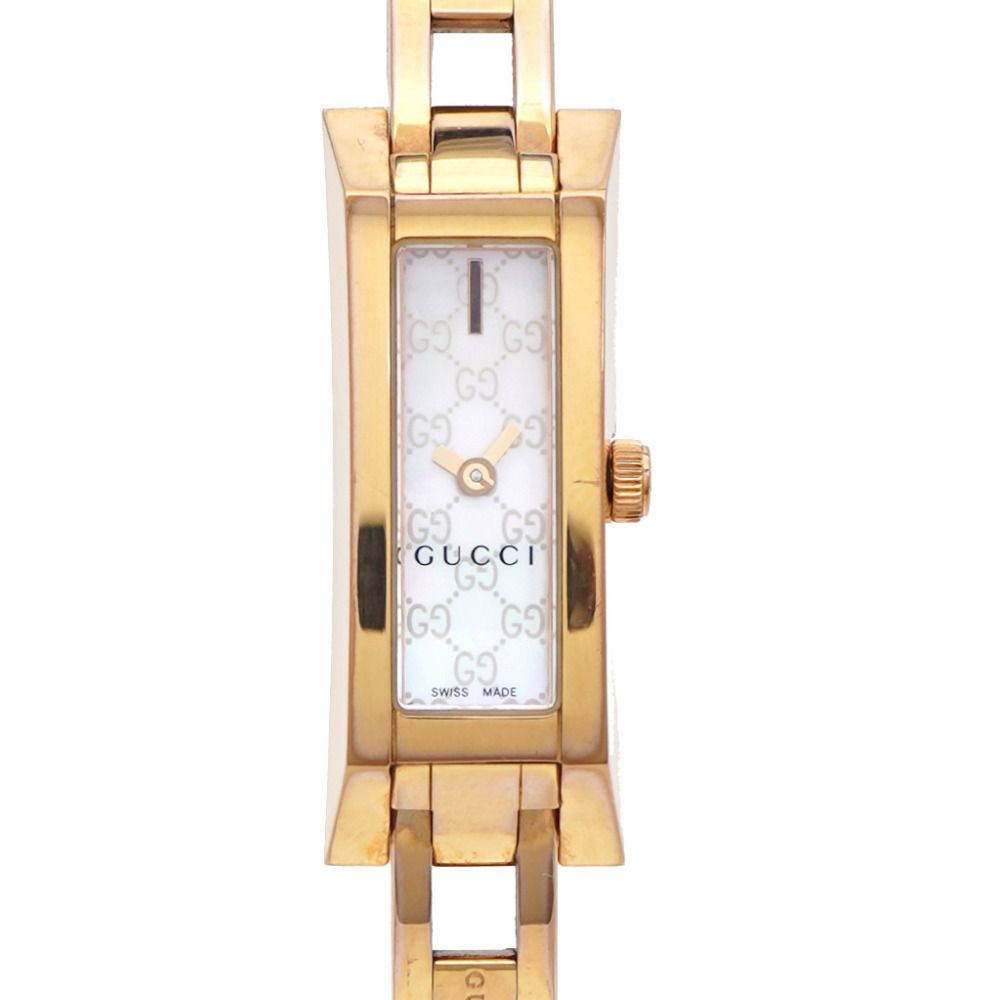 Gucci 110 Quartz Watch SS Shell Dial