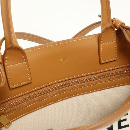 Celine Tee Cabas 2-Way Tote Bag Canvas — view 4