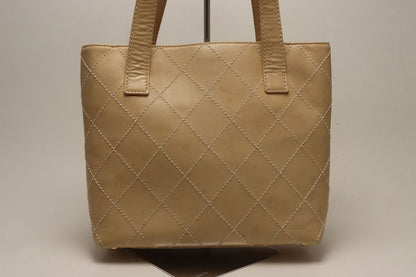 Chanel Wild Stitch Leather Handbag — view 2