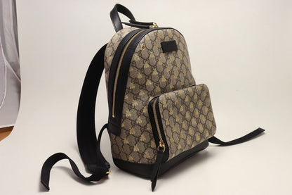 Gucci GG Supreme Bee Backpack — view 4