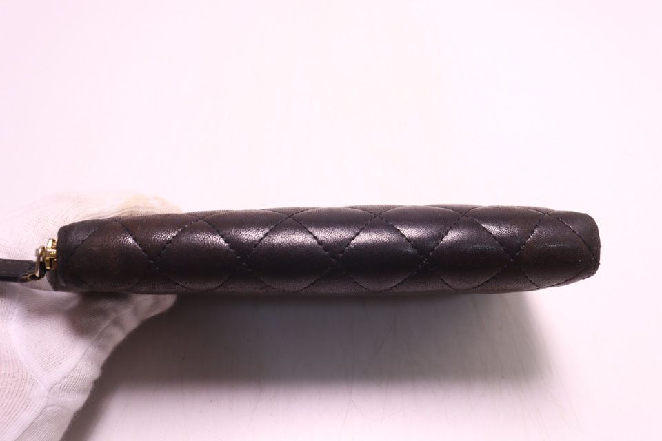 Chanel Quilted Lambskin Zip Around Wallet — view 3