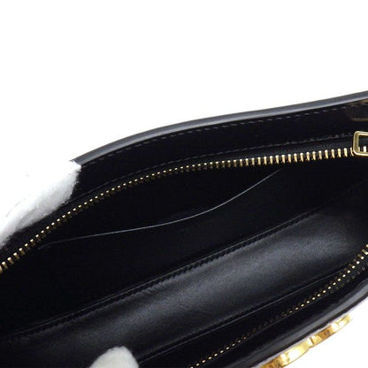 Celine Shoulder Bag Tiri Black Shiny Calfskin Gold — view 6